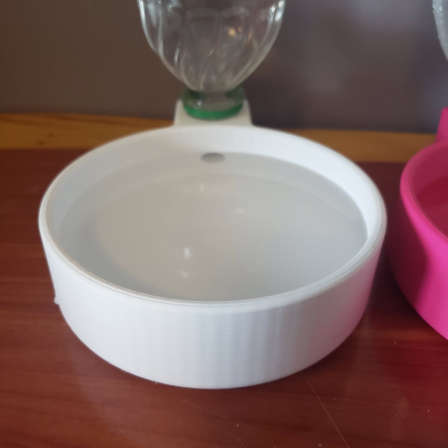 3D Printed Gravity Pet Water Bowl Waterer - Pet Travel Accessory