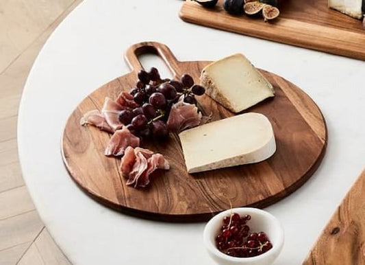 Charcuterie Board Cheese Plate Wood Plate -Wooden Board - Serving Tray Platter