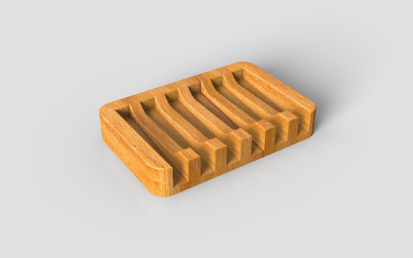 Soap Dish Wooden Tray - Waterfall - Bath Spa Sink - Home Decor - Wooden Platter