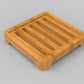 Soap Dish Wooden Tray - Square - Bath Spa Sink - Home Decor - Wooden Platter